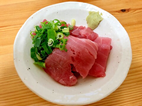 切り落としで☆マグロの漬け丼